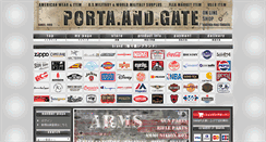 Desktop Screenshot of portaandgate.com
